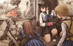 画像ギャラリー No.003のサムネイル画像 / プロジェクトコードネーム「3jus」のティザーサイトが更新。学生集団「ヤオヨロズ」と生徒会長・神室友美の情報が公開に