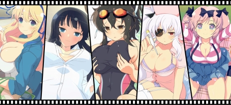 画像ギャラリー No.013のサムネイル画像 / 「閃乱カグラ」シリーズのサイト「シノビ少女図鑑」に焔紅蓮隊のオフショット動画が登場。サイトにはバストやおしり順での並び替え機能も
