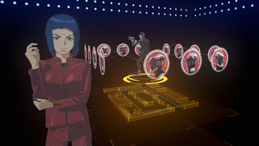 画像ギャラリー No.001のサムネイル画像 / “攻殻”の電脳空間で光学迷彩を駆使してハッキング。VR ZONE「近未来制圧戦アリーナ 攻殻機動隊 ARISE Stealth Hounds」はVR版サバゲーだ