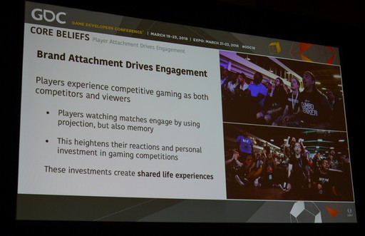 画像ギャラリー No.004のサムネイル画像 / ［GDC 2018］アメリカの格闘ゲームイベントの運営者が語る，「eスポーツの成功は“仲間意識”にあり」