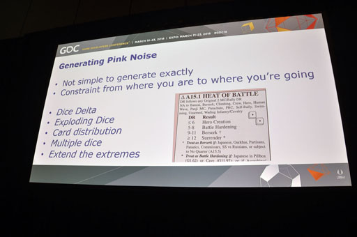 画像ギャラリー No.014のサムネイル画像 / ［GDC 2018］またボードゲームデザインデイがGDCにやってきた。ボードゲームにおけるランダマイザの特性とは
