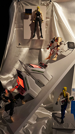 画像ギャラリー No.012のサムネイル画像 / 模型展示会「16bitModels」第3回の出展作品を紹介。1/12 せがた三四郎や美少女版のハリアー＆オパオパなど個性派作品が目白押し