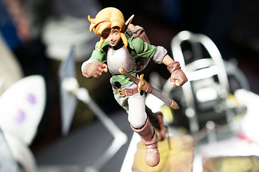 画像ギャラリー No.027のサムネイル画像 / 模型展示会「16bitModels」第3回の出展作品を紹介。1/12 せがた三四郎や美少女版のハリアー＆オパオパなど個性派作品が目白押し