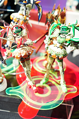 画像ギャラリー No.038のサムネイル画像 / 模型展示会「16bitModels」第3回の出展作品を紹介。1/12 せがた三四郎や美少女版のハリアー＆オパオパなど個性派作品が目白押し