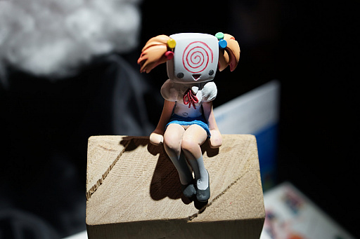 画像ギャラリー No.064のサムネイル画像 / 模型展示会「16bitModels」第3回の出展作品を紹介。1/12 せがた三四郎や美少女版のハリアー＆オパオパなど個性派作品が目白押し