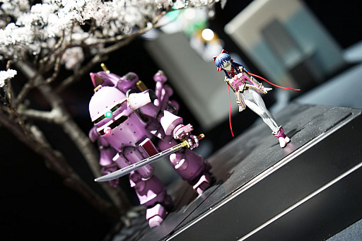 画像ギャラリー No.073のサムネイル画像 / 模型展示会「16bitModels」第3回の出展作品を紹介。1/12 せがた三四郎や美少女版のハリアー＆オパオパなど個性派作品が目白押し