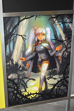 画像ギャラリー No.049のサムネイル画像 / ［NDC18］ネクソンが開発している新作タイトルのイラストなど，アート展で見かけた作品を紹介