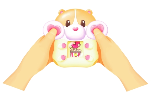 画像ギャラリー No.004のサムネイル画像 / スクイーズ素材と電子玩具が融合した「もっちりペット もっちまるず」9月27日に発売決定