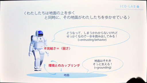 画像ギャラリー No.011のサムネイル画像 / ［CEDEC 2018］ロボットと人間の関係性に注目した「弱いロボット」の可能性