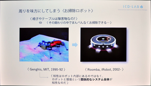 画像ギャラリー No.017のサムネイル画像 / ［CEDEC 2018］ロボットと人間の関係性に注目した「弱いロボット」の可能性