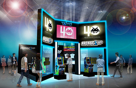 画像ギャラリー No.001のサムネイル画像 / アーケード筐体をモチーフとしたゲーム機「ARCADE1UP」の独占販売権をタイトーが取得。TGS 2018でプレイアブル出展