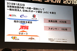 画像ギャラリー No.009のサムネイル画像 / ［TGS 2018］eスポーツの発展に向けて業界が取り組むべき課題とは？　パネルディスカッションで議論が交わされた基調講演レポート