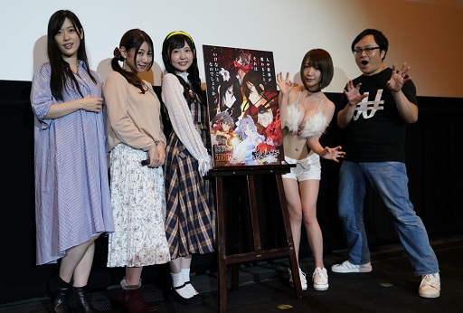 画像ギャラリー No.003のサムネイル画像 / TVアニメ「閃乱カグラ SHINOVI MASTER -東京妖魔篇-」前夜祭が開催。キャストや高木謙一郎氏がアニメ第2期の見どころや思いを語った