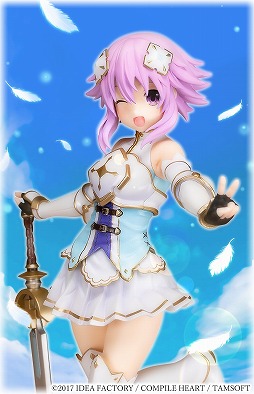画像ギャラリー No.001のサムネイル画像 / 「四女神オンライン」より「聖騎士ネプテューヌ」のフィギュアが予約受付を開始