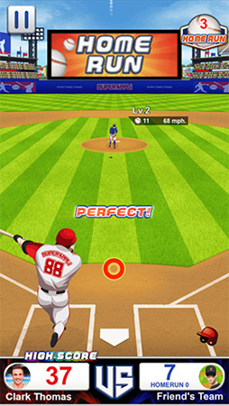 画像ギャラリー No.001のサムネイル画像 / スーパーアプリ,HTML5ゲーム「Super Baseball」をFacebook「Portal」で提供開始