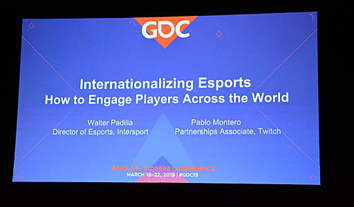 画像ギャラリー No.002のサムネイル画像 / ［GDC 2019］海外のeスポーツ事情が語られた「ESPORTS DAY」をレポート