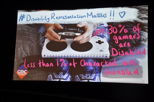 画像ギャラリー No.008のサムネイル画像 / ［GDC 2019］ゲームにおける身体的・精神的な障害の表現と，そこに働くバイアス，そして秘められた可能性とは