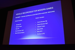 画像ギャラリー No.006のサムネイル画像 / ［GDC 2019］サウンドデザインをテーマにしたセッションをレポート。SE制作会社がフィールドレコーディングを中心にその術を語る