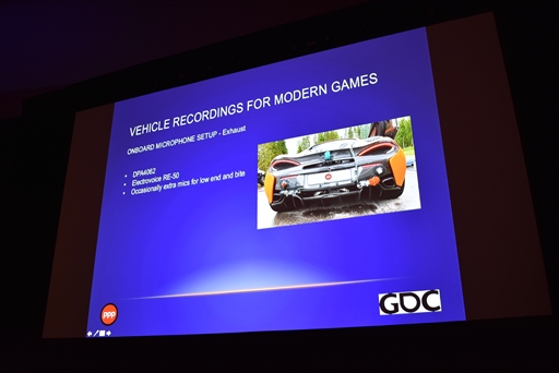 画像ギャラリー No.007のサムネイル画像 / ［GDC 2019］サウンドデザインをテーマにしたセッションをレポート。SE制作会社がフィールドレコーディングを中心にその術を語る