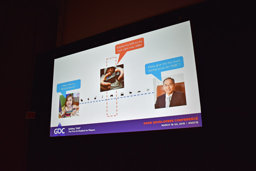 画像ギャラリー No.006のサムネイル画像 / ［GDC 2019］ハロー，SAM。ゲーマーに特化したAIアシスタントを紹介する「Building "SAM" the First AI Chatbot for Players」をレポート