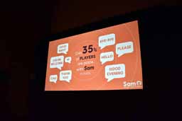 画像ギャラリー No.018のサムネイル画像 / ［GDC 2019］ハロー，SAM。ゲーマーに特化したAIアシスタントを紹介する「Building "SAM" the First AI Chatbot for Players」をレポート