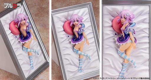 画像ギャラリー No.005のサムネイル画像 / 「超次元ゲイム ネプテューヌ」より“ネプテューヌ (寝そべりver)”のフィギュアが登場。本日から予約受付開始