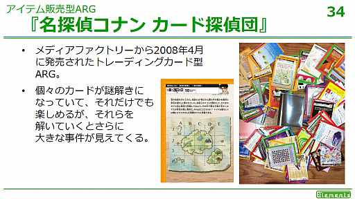 画像ギャラリー No.012のサムネイル画像 / ［CEDEC 2019］複数メディアを利用して断片化した物語を提供する，トランスメディアストーリーテリングとは。多くの事例が紹介された講演をレポート