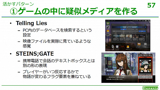 画像ギャラリー No.019のサムネイル画像 / ［CEDEC 2019］複数メディアを利用して断片化した物語を提供する，トランスメディアストーリーテリングとは。多くの事例が紹介された講演をレポート