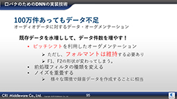 画像ギャラリー No.024のサムネイル画像 / ［CEDEC 2019］AIが音声データからリアルタイムに口パクを生成。CRIの音声ミドルウェア「ADX LipSync」をレポート
