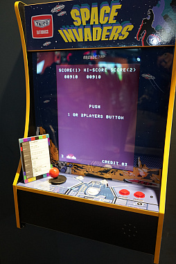 画像ギャラリー No.005のサムネイル画像 / レトロンバーガー Order 22:東京ゲームショウ2019では,デカいスペースインベーダー筐体とかハムスターのギネス認定とかいろいろありました編