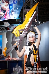 画像ギャラリー No.085のサムネイル画像 / TGS 2019のコンパニオン&コスプレイヤー写真集(ZIPファイル付き)をお届け。今年はSNS映えするオブジェも多め