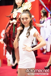 画像ギャラリー No.352のサムネイル画像 / TGS 2019のコンパニオン＆コスプレイヤー写真集（ZIPファイル付き）をお届け。今年はSNS映えするオブジェも多め