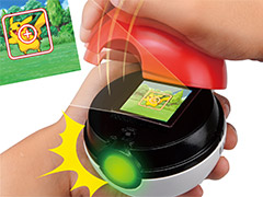 “ポケモンゲット”を体感できるモンスターボール型液晶玩具「ガチッとゲットだぜ！モンスターボール」が11月16日に発売へ