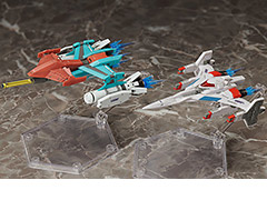 「ギャラクシアン」「ギャラガ」のプレイヤー機がfigmaに。作中と同じトップビューのフォルムを再現しつつ立体化
