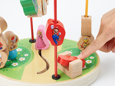 画像ギャラリー No.013のサムネイル画像 / 「スーパーマリオ」モチーフの木製知育玩具「Super Mario Coaster」と「Super Mario Blocks」（積み木）が1月11日に発売へ
