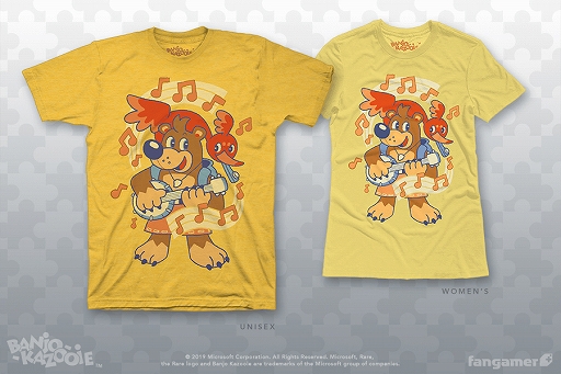 画像ギャラリー No.005のサムネイル画像 / Fangamer Japan，「バンジョーとカズーイの大冒険」のTシャツなどグッズ9点をオンラインショップで発売