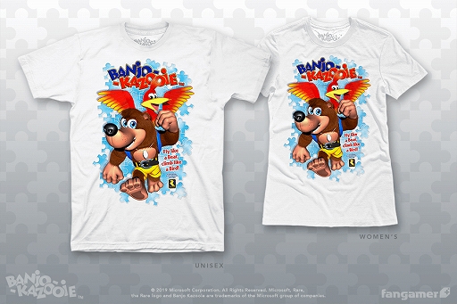 画像ギャラリー No.006のサムネイル画像 / Fangamer Japan，「バンジョーとカズーイの大冒険」のTシャツなどグッズ9点をオンラインショップで発売