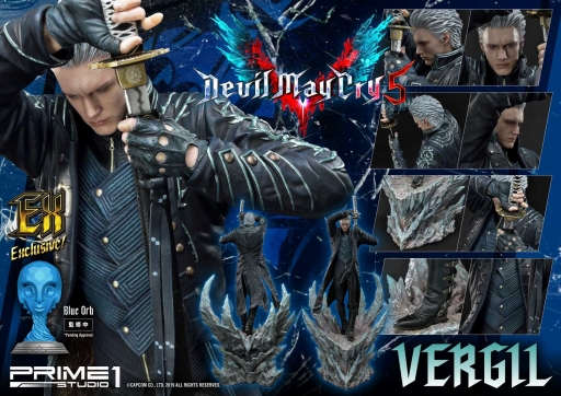 画像ギャラリー No.011のサムネイル画像 / 「デビル メイ クライ」シリーズより，ダンテの双子の兄「バージル」のハイエンド・フィギュアが登場