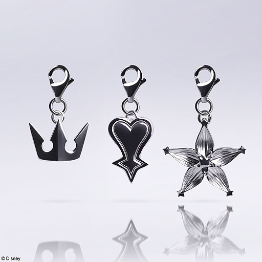 画像ギャラリー No.005のサムネイル画像 / 「キングダム ハーツ」グッズの新商品として,シルバーのブレスレット2種とネックレス,チャームセット3種が9月発売へ