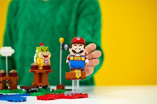 画像ギャラリー No.017のサムネイル画像 / レゴ×スーパーマリオな「レゴマリオ と ぼうけんのはじまり 〜 スターターセット」と拡張セット第1弾が公開。いずれも8月1日発売へ