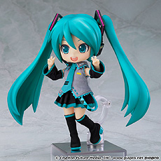 画像ギャラリー No.007のサムネイル画像 / 「初音ミク」が手のひらサイズのねんどろいどどーるに。12月発売で,予約受付は本日スタート