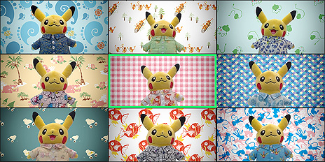 画像ギャラリー No.018のサムネイル画像 / ポケモン柄で作れる「ポケモンシャツ」，柄は「ポケモン 金・銀」からの100種追加で全251種に。余分な生地を使ったマスクのプレゼントも