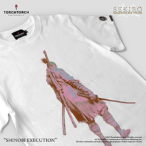 画像ギャラリー No.007のサムネイル画像 / 「SEKIRO」×TORCH TORCHコラボTシャツ第2弾の予約受付が本日スタート。鉛筆画の「破戒僧」や8bit調「ピクセル弦一郎」など5種