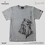 画像ギャラリー No.013のサムネイル画像 / 「SEKIRO」×TORCH TORCHコラボTシャツ第2弾の予約受付が本日スタート。鉛筆画の「破戒僧」や8bit調「ピクセル弦一郎」など5種