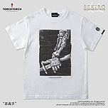 画像ギャラリー No.016のサムネイル画像 / 「SEKIRO」×TORCH TORCHコラボTシャツ第2弾の予約受付が本日スタート。鉛筆画の「破戒僧」や8bit調「ピクセル弦一郎」など5種