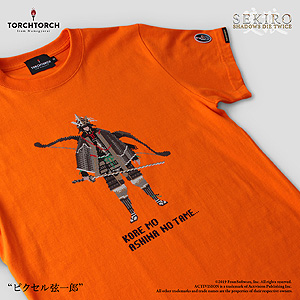 画像ギャラリー No.023のサムネイル画像 / 「SEKIRO」×TORCH TORCHコラボTシャツ第2弾の予約受付が本日スタート。鉛筆画の「破戒僧」や8bit調「ピクセル弦一郎」など5種