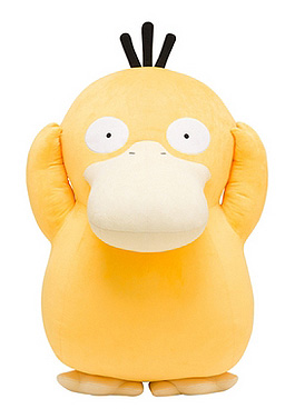 画像ギャラリー No.003のサムネイル画像 / ポケモン「コダック」等身大ぬいぐるみの受注がポケモンセンターオンラインで本日スタート。全長約80cm・重量約4kgというボリューム