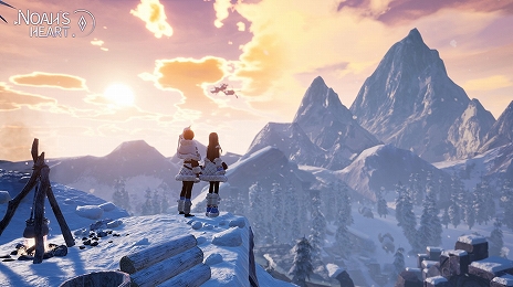 画像ギャラリー No.012のサムネイル画像 / Tencent GamesがMMORPG「诺亚之心（Noah's Heart）」を発表。球形をした6400万平方メートルの広さを持つ星を舞台としたオープンワールド