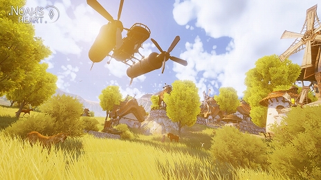 画像ギャラリー No.015のサムネイル画像 / Tencent GamesがMMORPG「诺亚之心（Noah's Heart）」を発表。球形をした6400万平方メートルの広さを持つ星を舞台としたオープンワールド