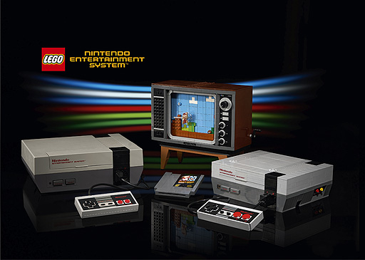 画像ギャラリー No.007のサムネイル画像 / 「LEGO NES」がレゴと任天堂の新たなコラボ製品として8月1日発売へ。1980年代スタイルのテレビセットと共にスーパーマリオの世界を再現
